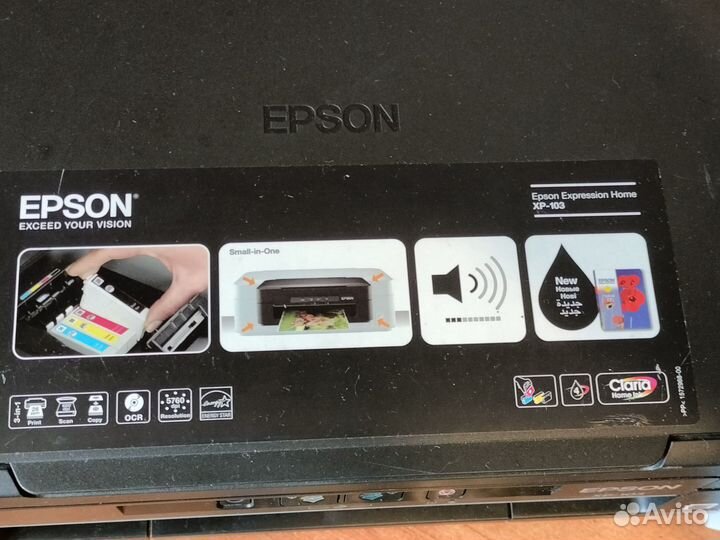 Принтер Epson-103 с картриджами