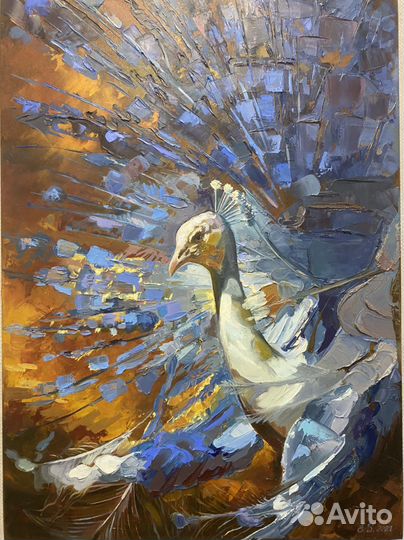 Картина «Павлин»