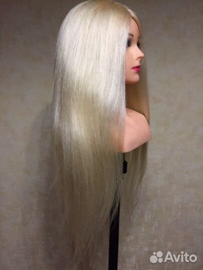 Учебная голова, манекен, болванка натуральная пари