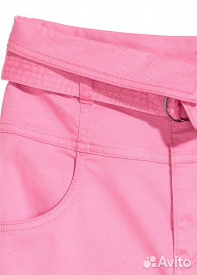 H&M Шорты джинс розовые EUR 40 L