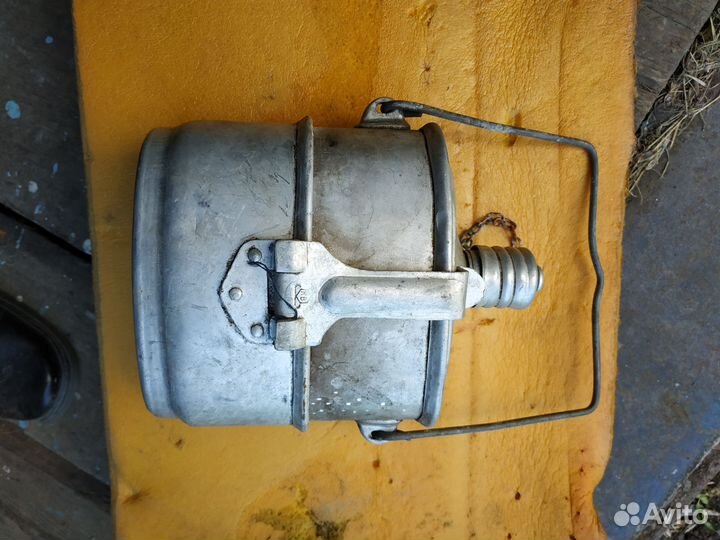 Фляжка армейская с котелком