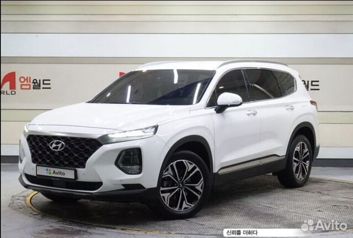 Hyundai Santa Fe 2.2 AT, 2018, 80 746 км