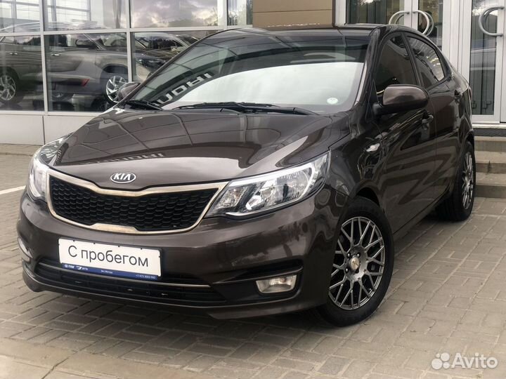 Kia Rio 1.6 МТ, 2016, 93 000 км