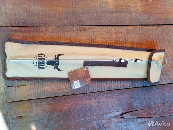 Новые шампуры из нержавеющей стали 45 см