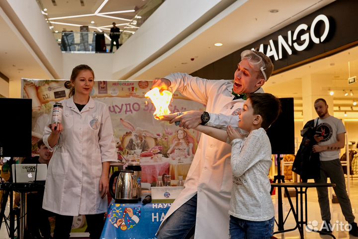 Научное шоу /Крио шоу / химическое шоу