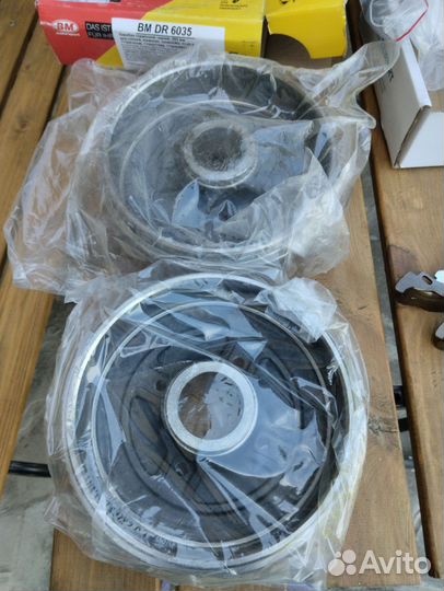 Барабан тормозной задний для Renault Logan