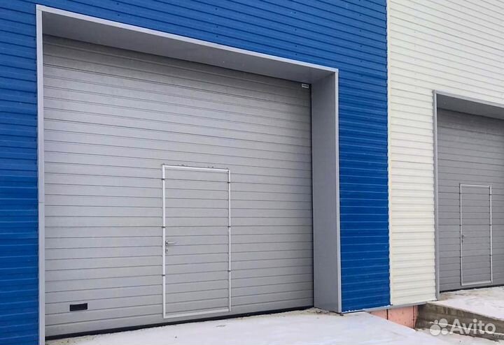 Секционные ворота. Гаражные и промышленные