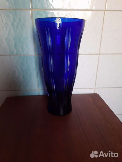 Ваза, цветное стекло