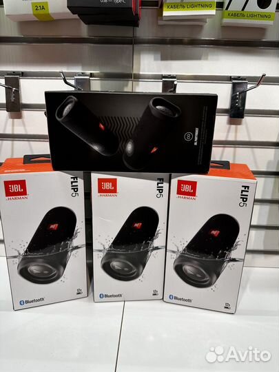 Портативная колонка JBL Flip 5 Black