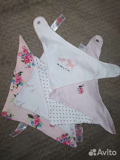 Новые слюнявчики Mothercare F&F Disney