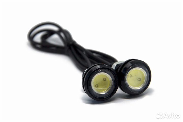 Ходовые огни врезные болт ком-т. 2шт. HDX-D014