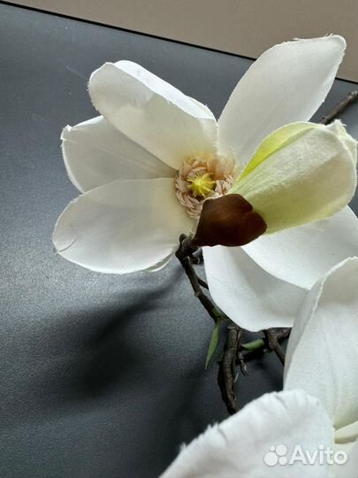 Цветок искусственный IKEA smycka смикка Магнолия