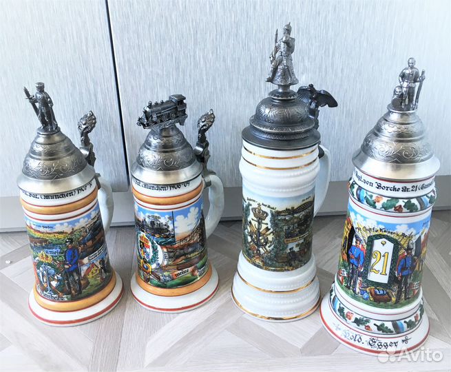 Немецкие полковые пивные кружки 