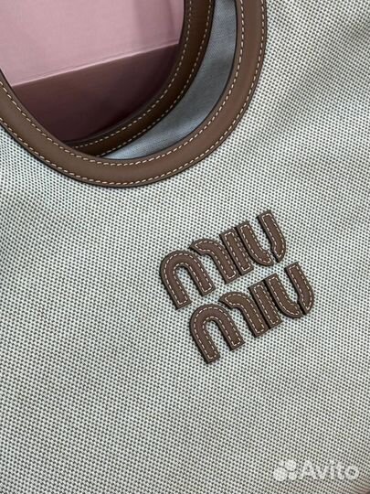 Шопер брендовый MIU MIU