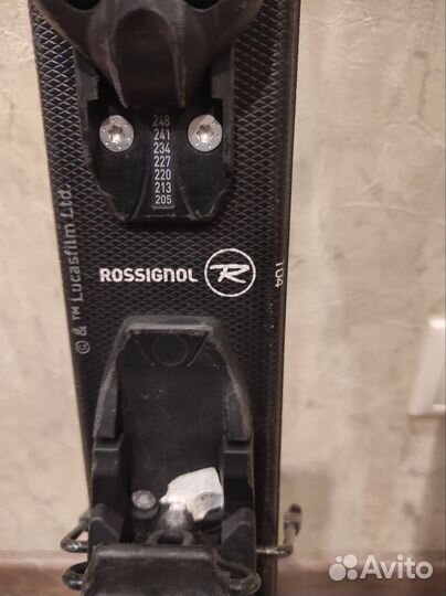 Комплект горные лыжи и ботинки