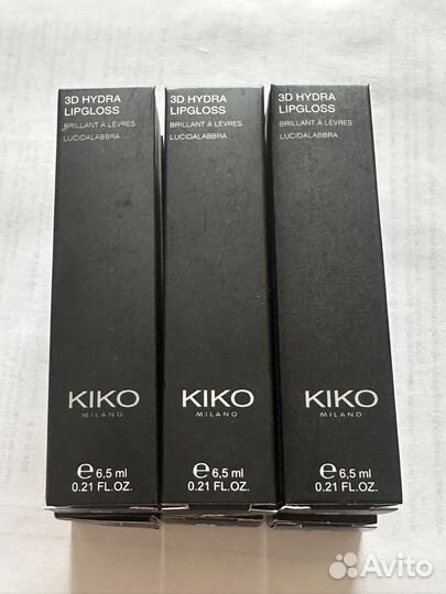 Блеск для губ kiko milano