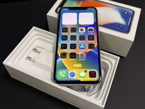 iPhone X 64gb Серебро/Рассрочка