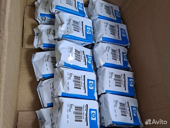 Картриджи hp 123xl Black