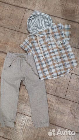 Рубашка с брюками р. 92-98