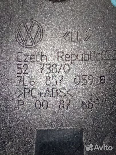 Накладка панели приборов Volkswagen Touareg