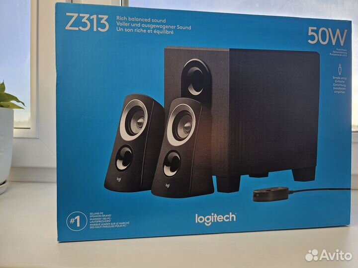 Колонки для компьютера Logitech Z-313, 2.1