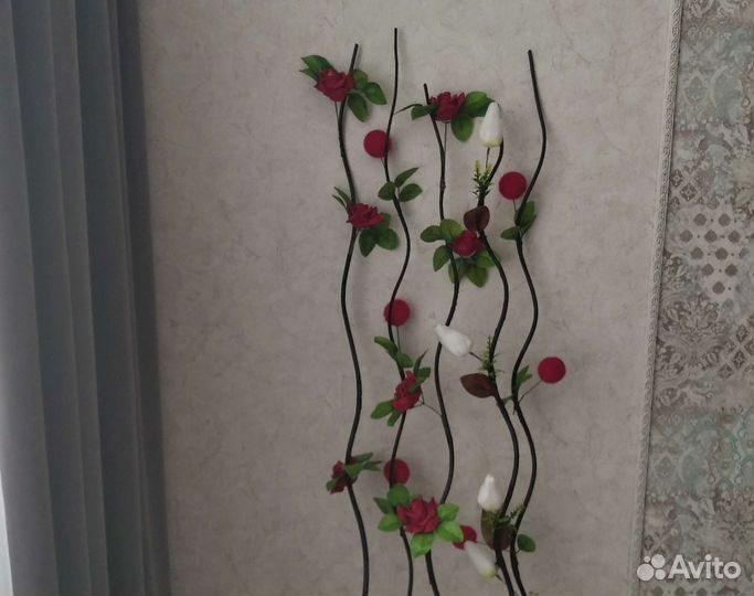 Искусственные цветы для декора