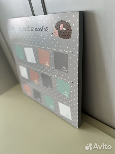 Рамка для фото малыша по месяцам Memories ZaraHome