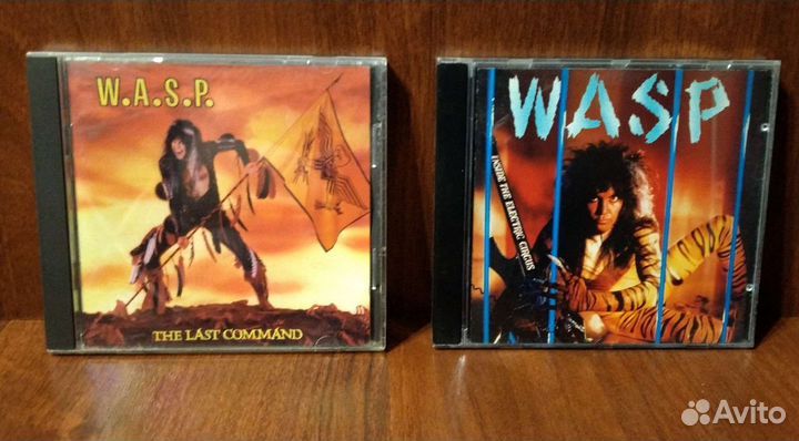 W.A.S.P фирменные CD
