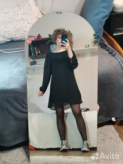 Платье чёрное