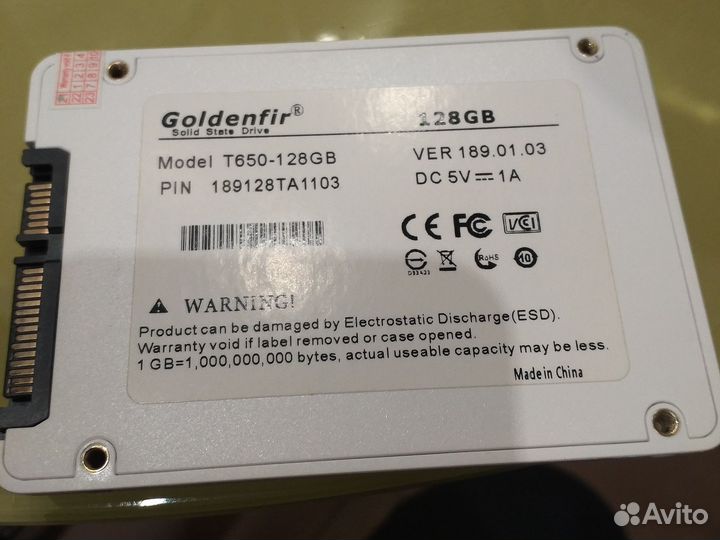 Внутренняя карта памяти SSD 2.5 