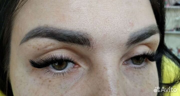 Наращивание Ресничек, ламинирование, оформление бр