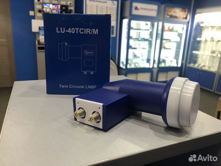 Конвертер спутниковый круговой lumax lu-40tcir/m 2