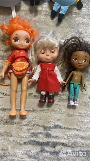 Игрушки пакетом для девочки