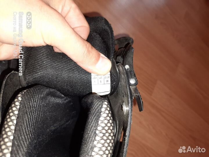 Роликовые коньки 38 размер