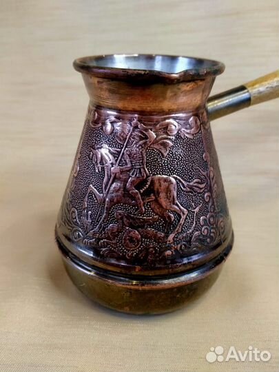 Турка медная для кофе