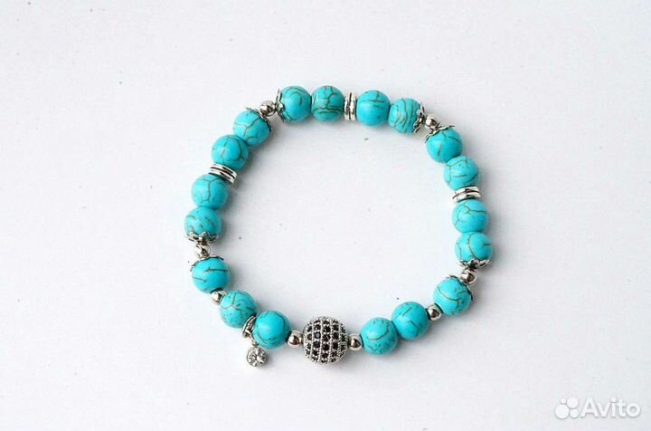 Браслет женский из бирюзи