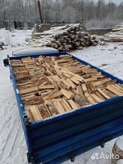 Дрова колотые березовые