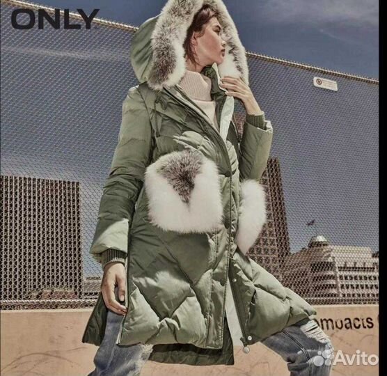 Пуховик женский