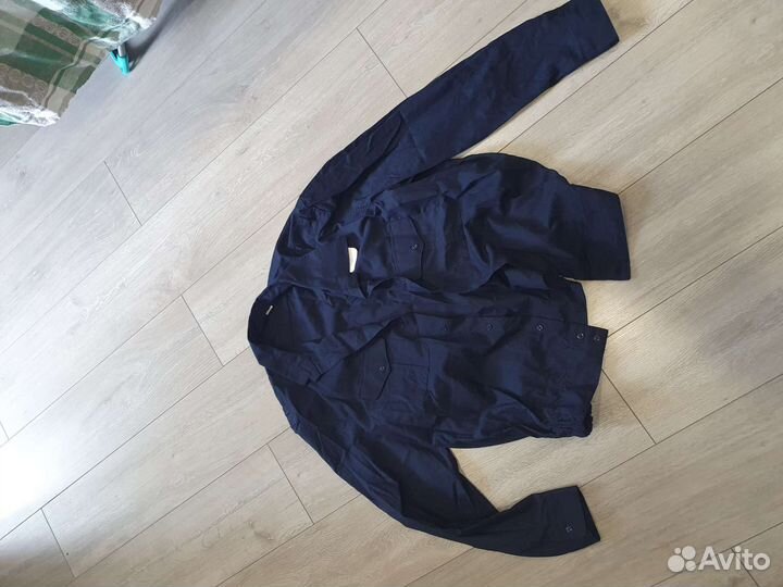 Офисная военная форма синяя