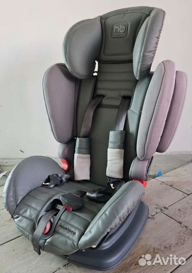 Автокресло гр1/2/3 (9-36 кг) Happy Baby Mustang