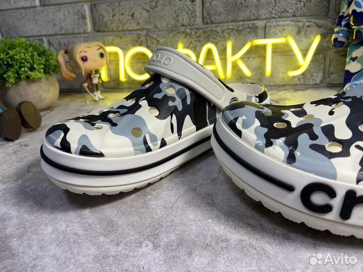 Crocs мужские камуфляж