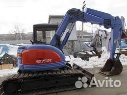 Услуги Экскаватор 7,5т Hitachi EX75R Ямобур