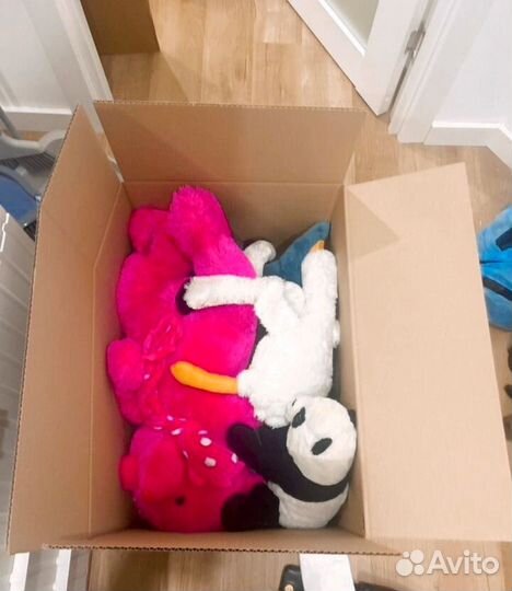 Большая коробка одежды для девочки 130-135