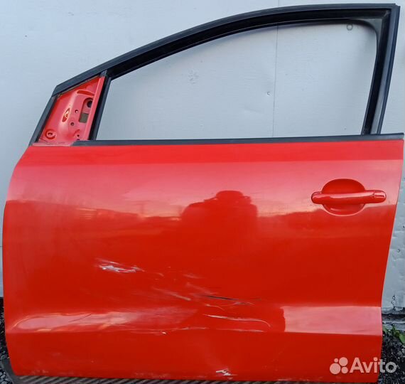 Дверь передняя левая volkswagen polo 5 хетчбек