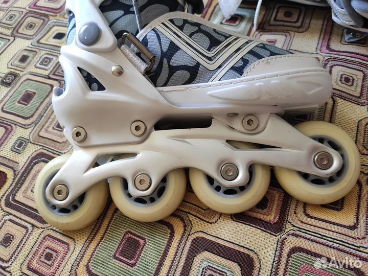 Ролики детские раздвижные 29-32 + наколенники