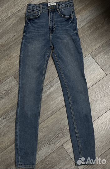 Джинсы zara skinny 34