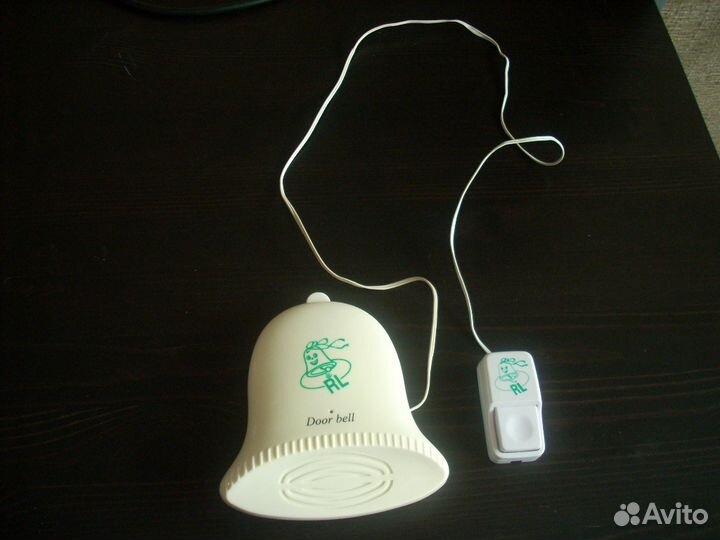 Звонок проводной на батарейках (Тип аа) с кнопкой