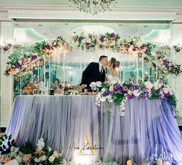 Оформление свадьбы. Аренда декора