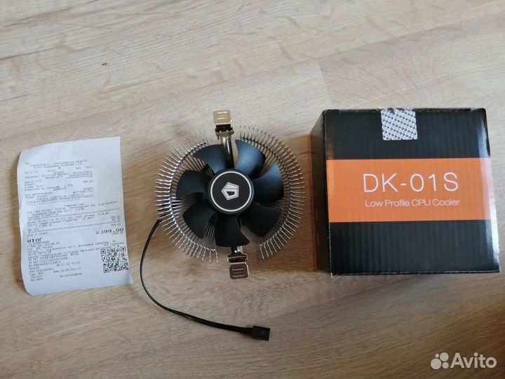Новый Кулер для процессора ID-cooling DK-01S