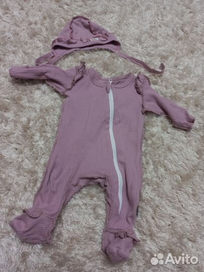 Вещи для новорожденных девочек 56 размер